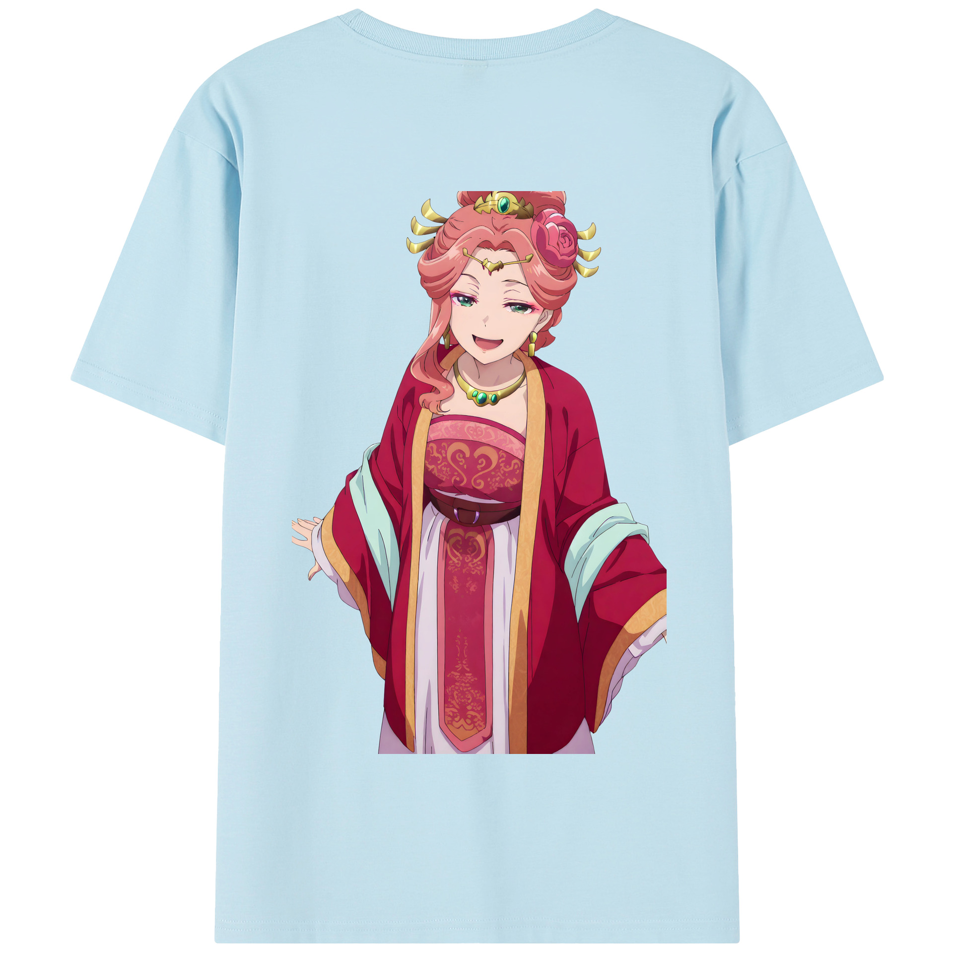 （画像用） 薬屋のひとりごと The Apothecary Diaries 綿100％半袖Tシャツ（背面プリント）
